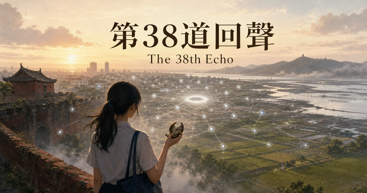 臺南三十七區化身記憶守護者！地方奇幻企劃《第38道回聲》網站正式亮相